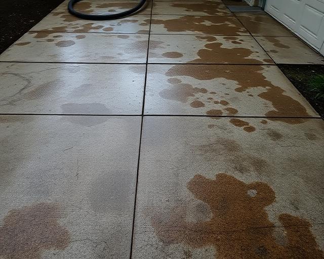 Concrete Driveway before